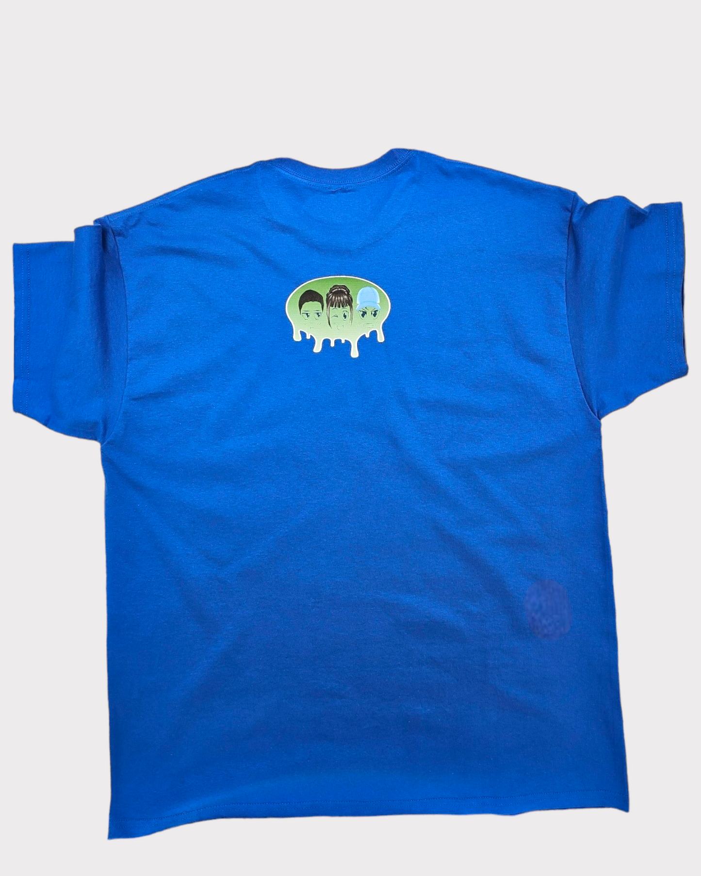 Raised Wild Face Drip T-shirt