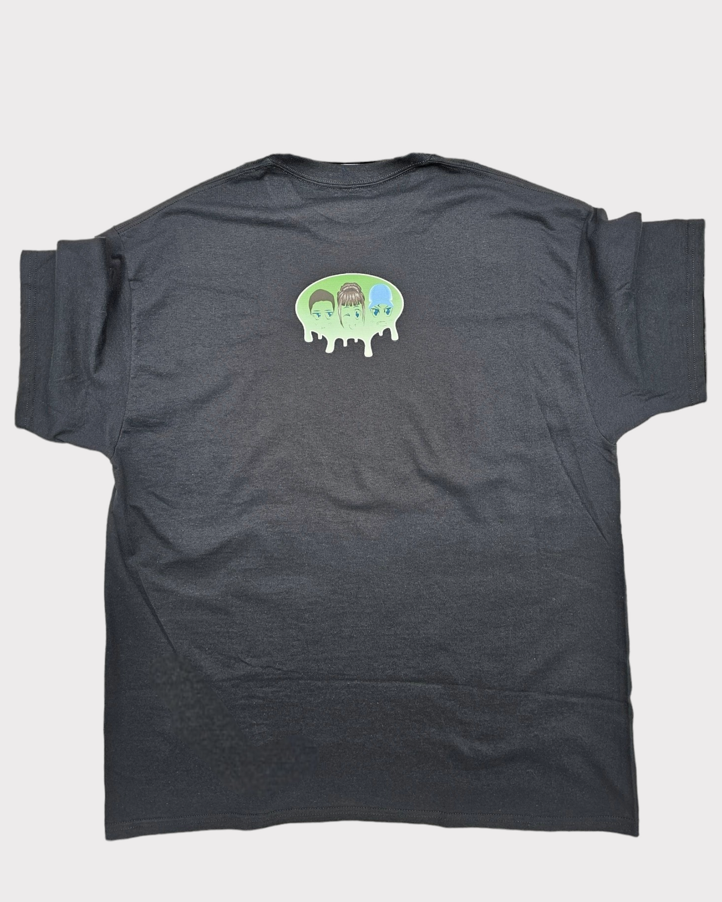 Raised Wild Face Drip T-shirt