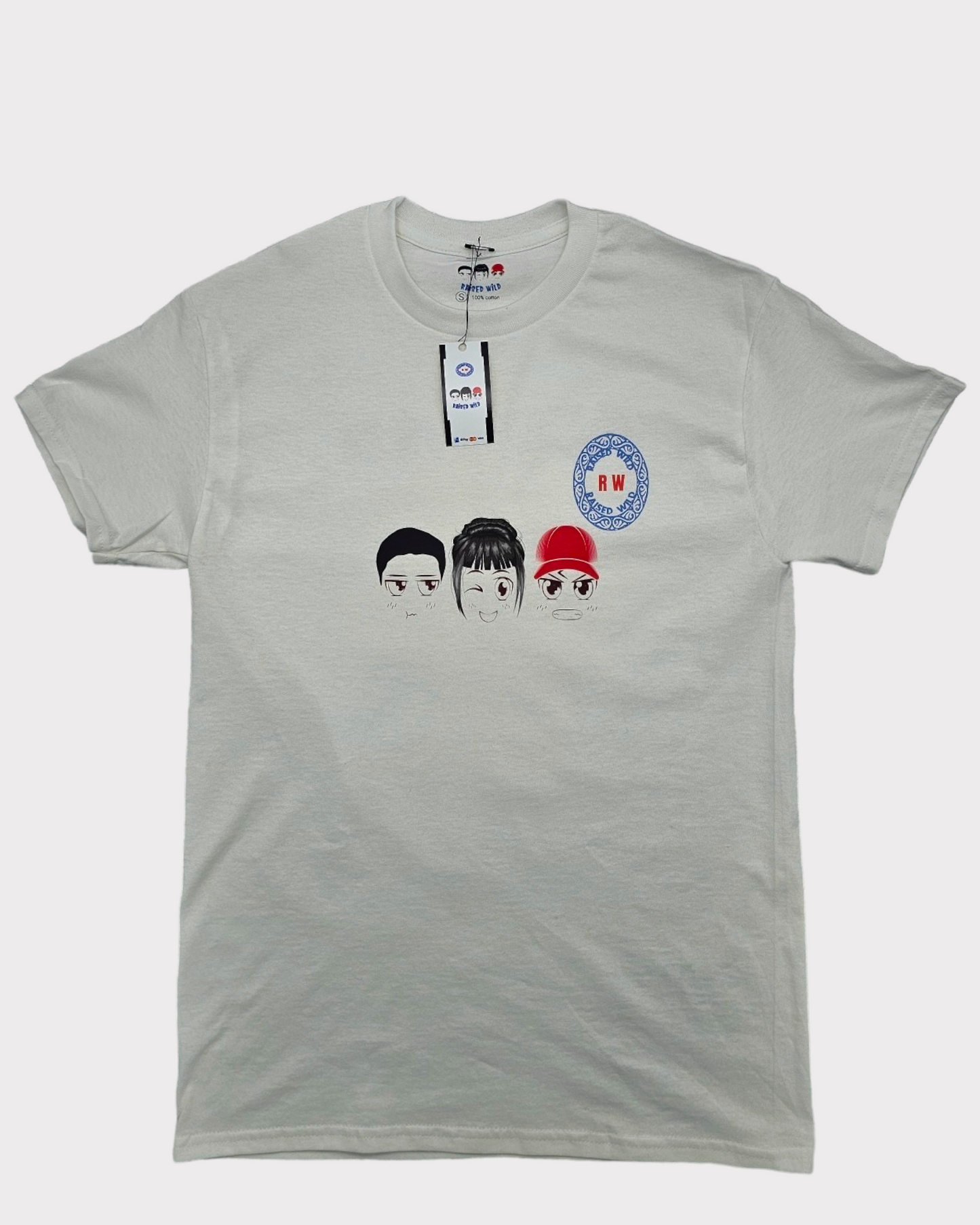 Raised Wild Logos T-shirt