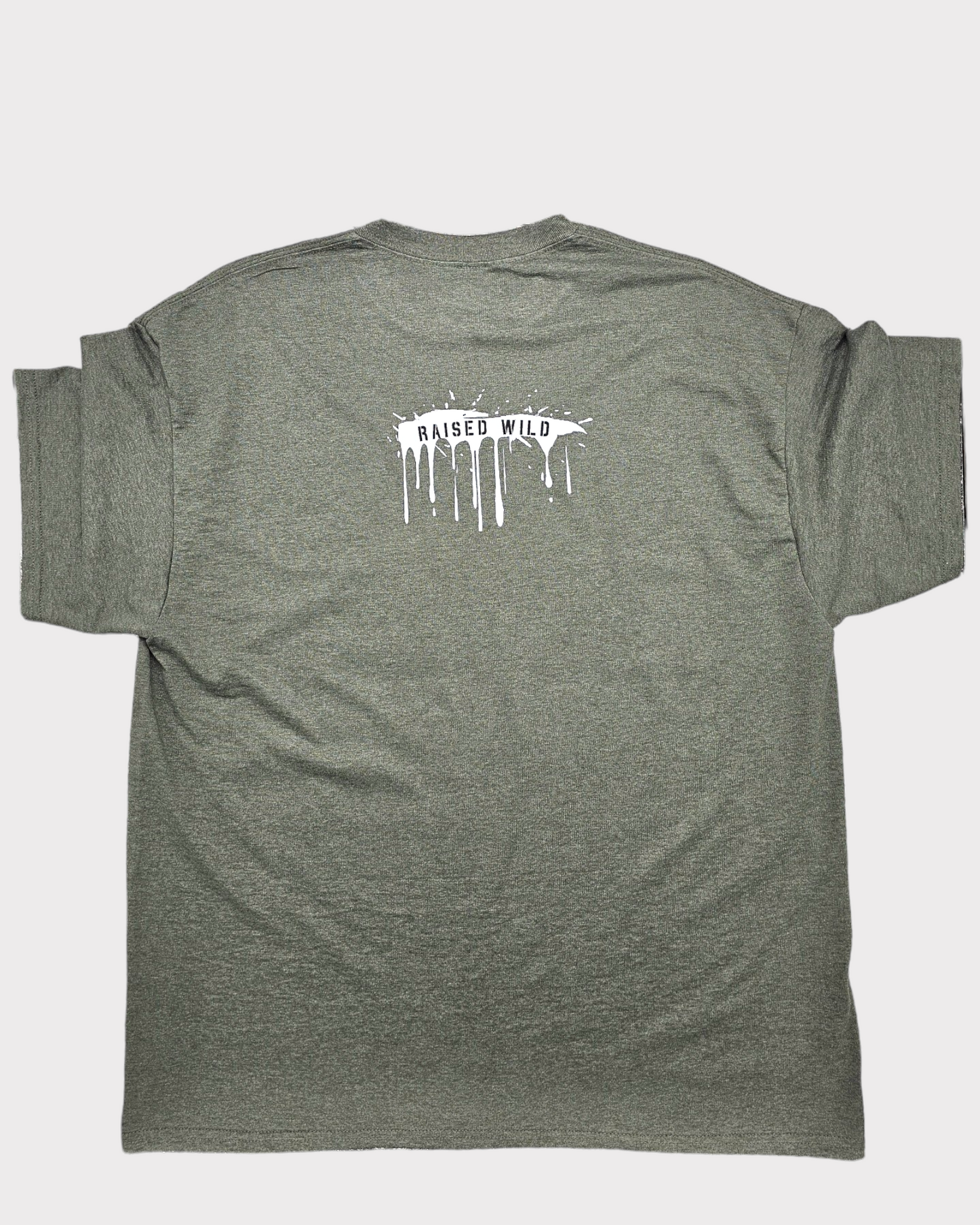 Raised Wild Back Drip T-shirt