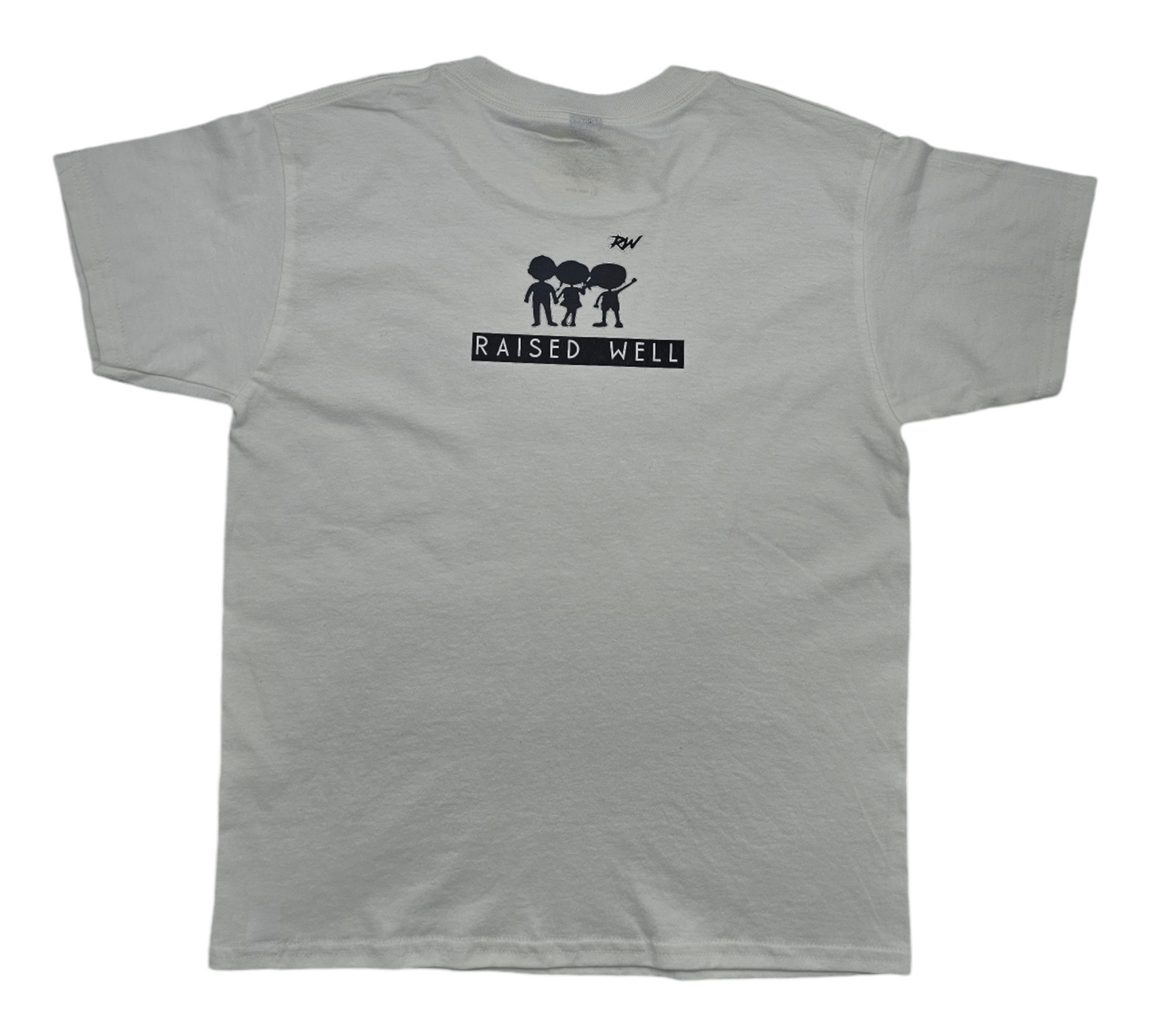 Raised Well White X Black T- Shirt