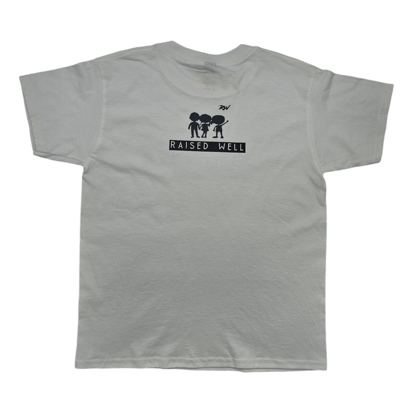 Raised Well White X Black T- Shirt