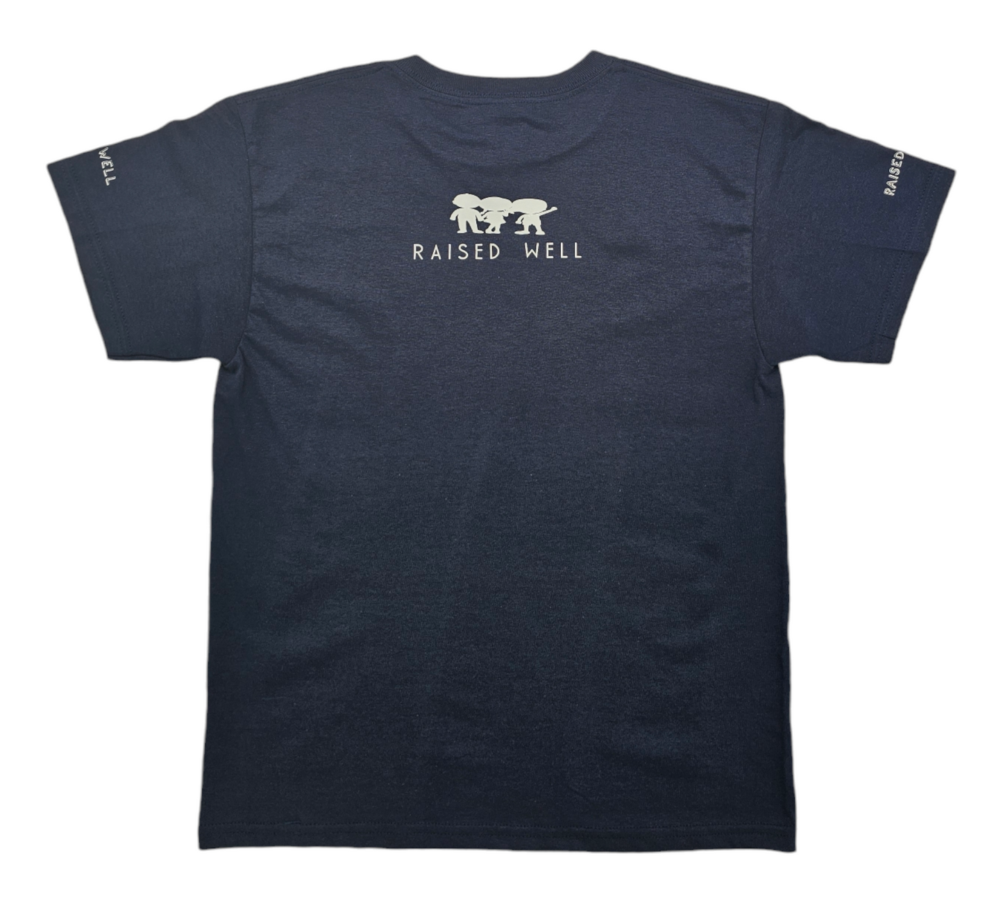 Raised Well Navy T- Shirt
