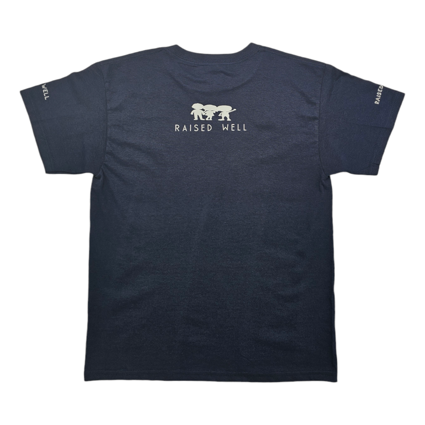 Raised Well Navy T- Shirt
