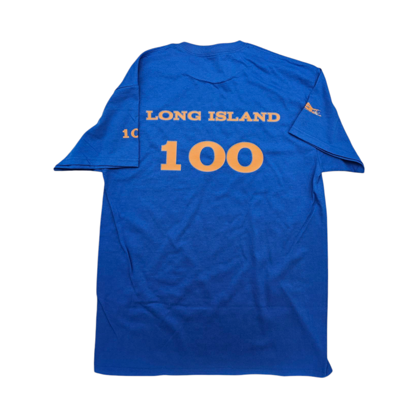 Raised Wild 100 Long Island Logo T-Shirt