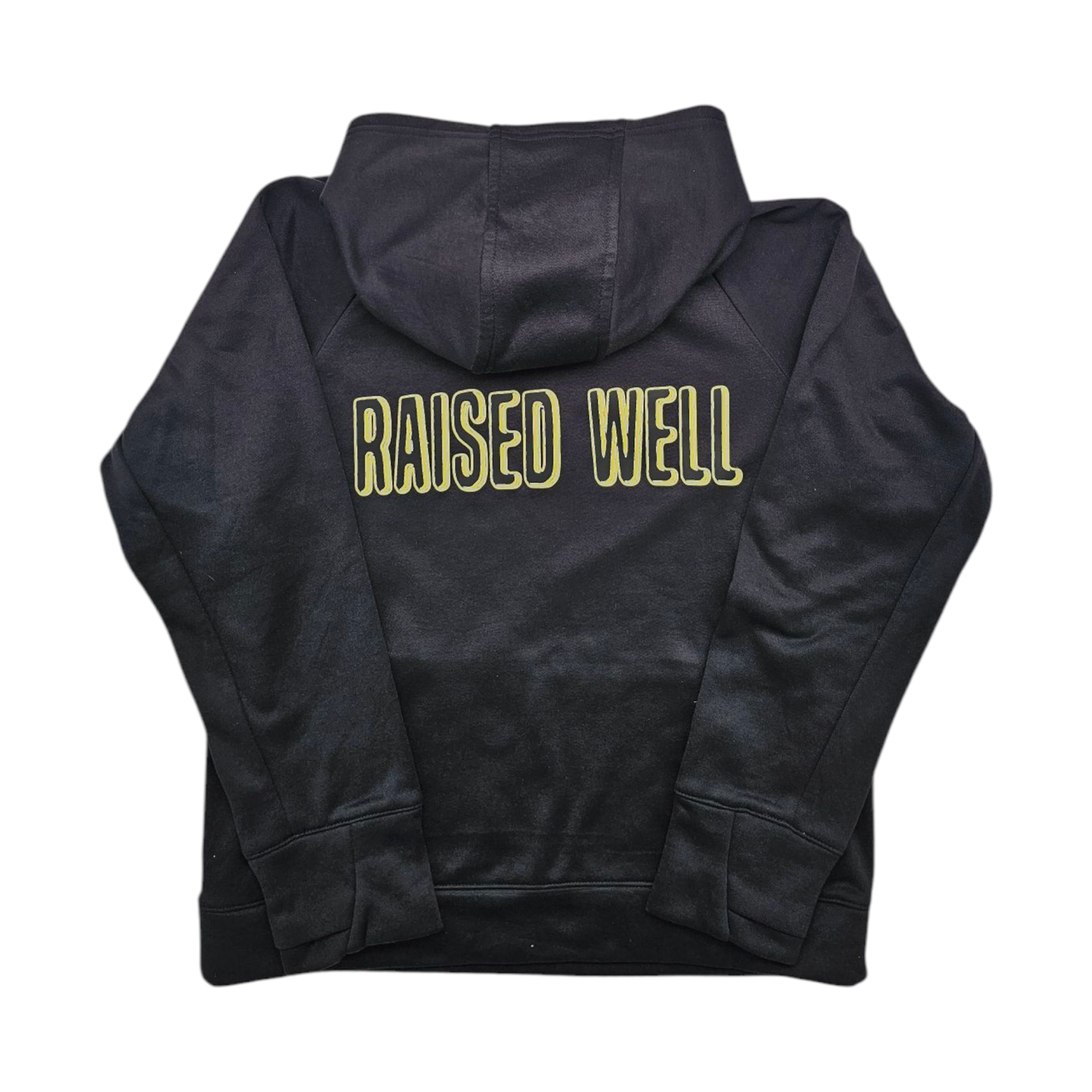 Raised Well BLK x Yellow Hoodie