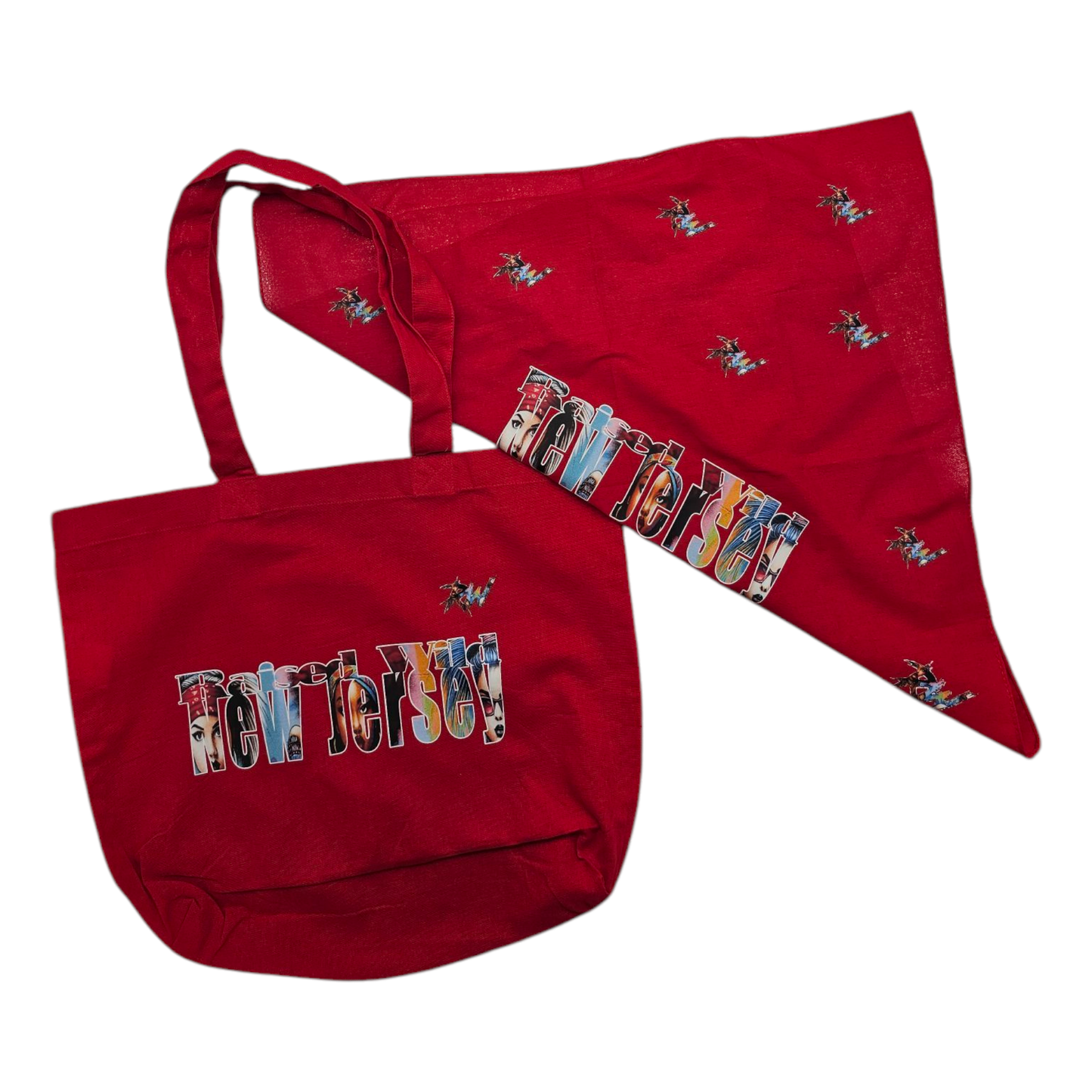 Raised Wild New Jersey Girl Bag & Scarf Set