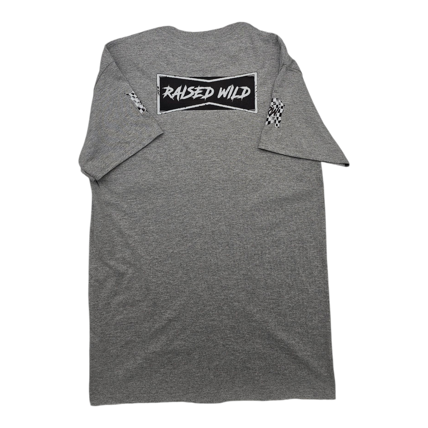 Raised Wild Racing Logo T-Shirt