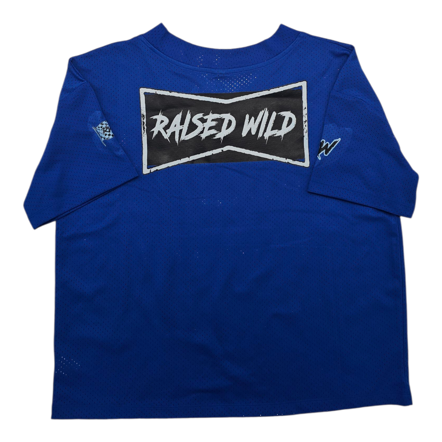 Raised Wild Ladies Mesh Racing Crop Top
