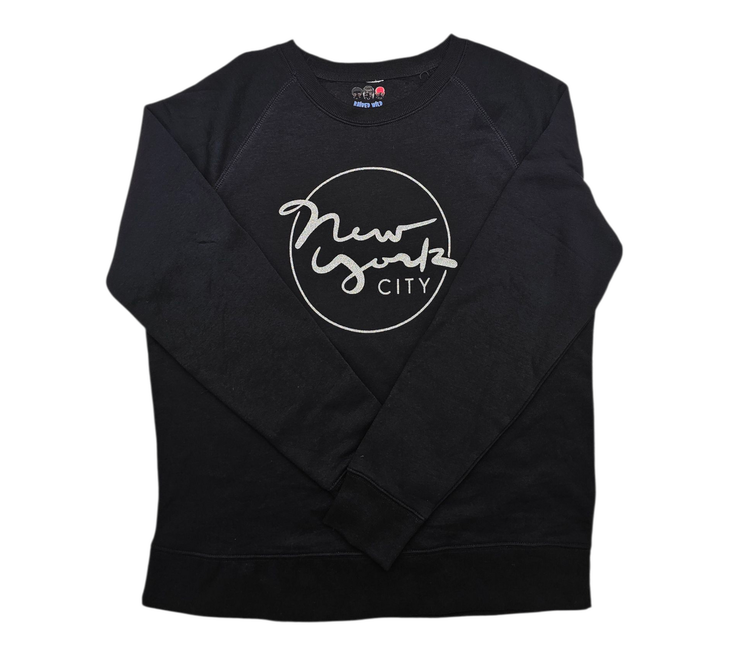 Raised Wild NYC Subway Ladies Sweatshirt