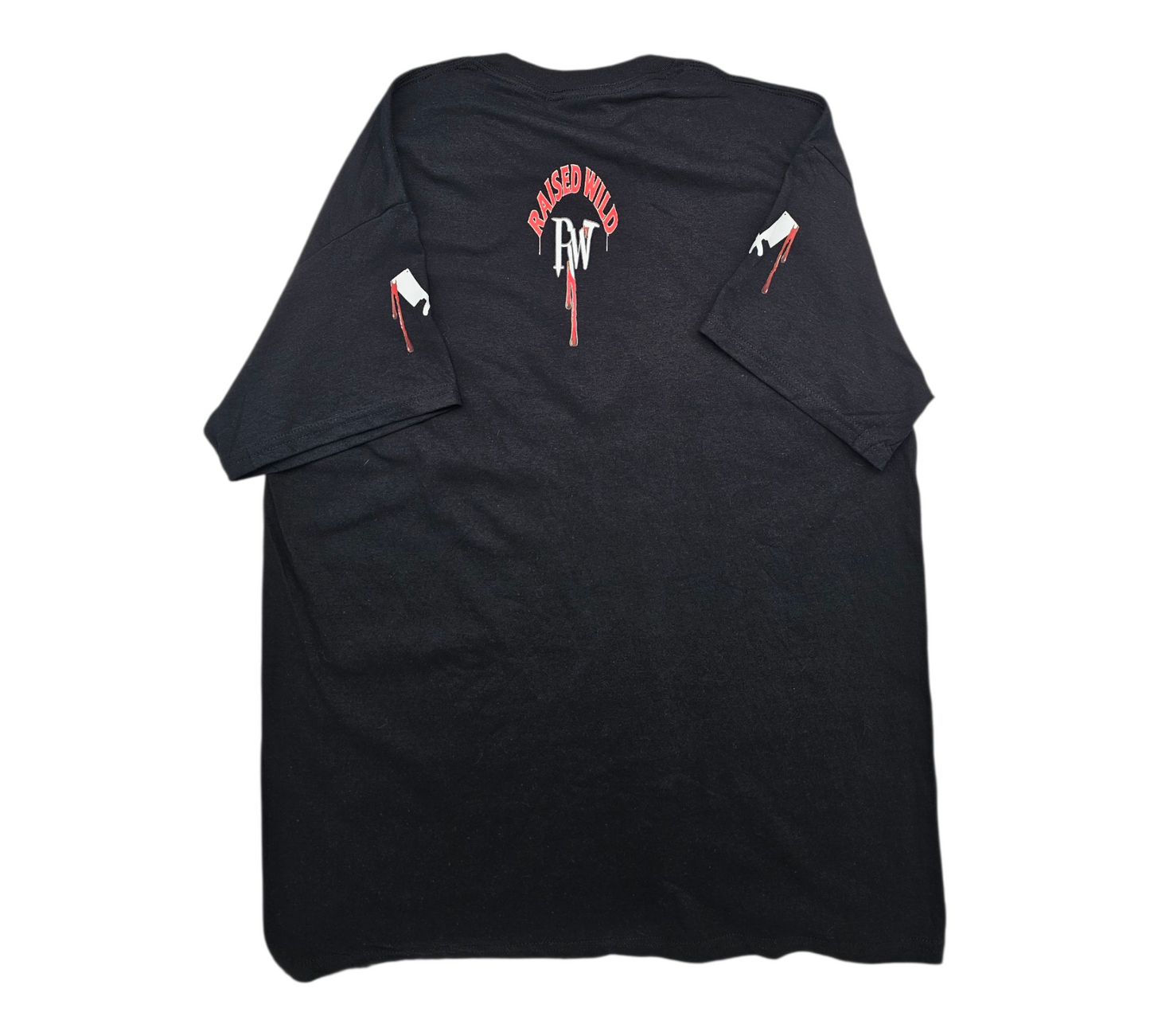 Raised Wild Hockey Jason Mask T-Shirt