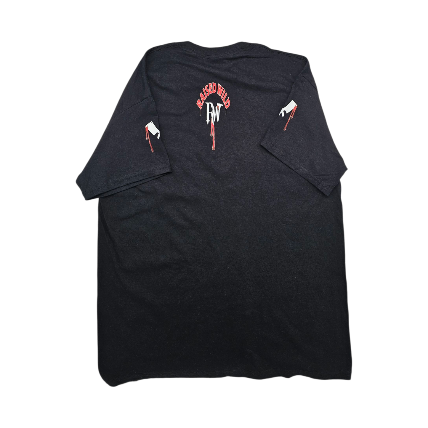 Raised Wild Hockey Jason Mask T-Shirt