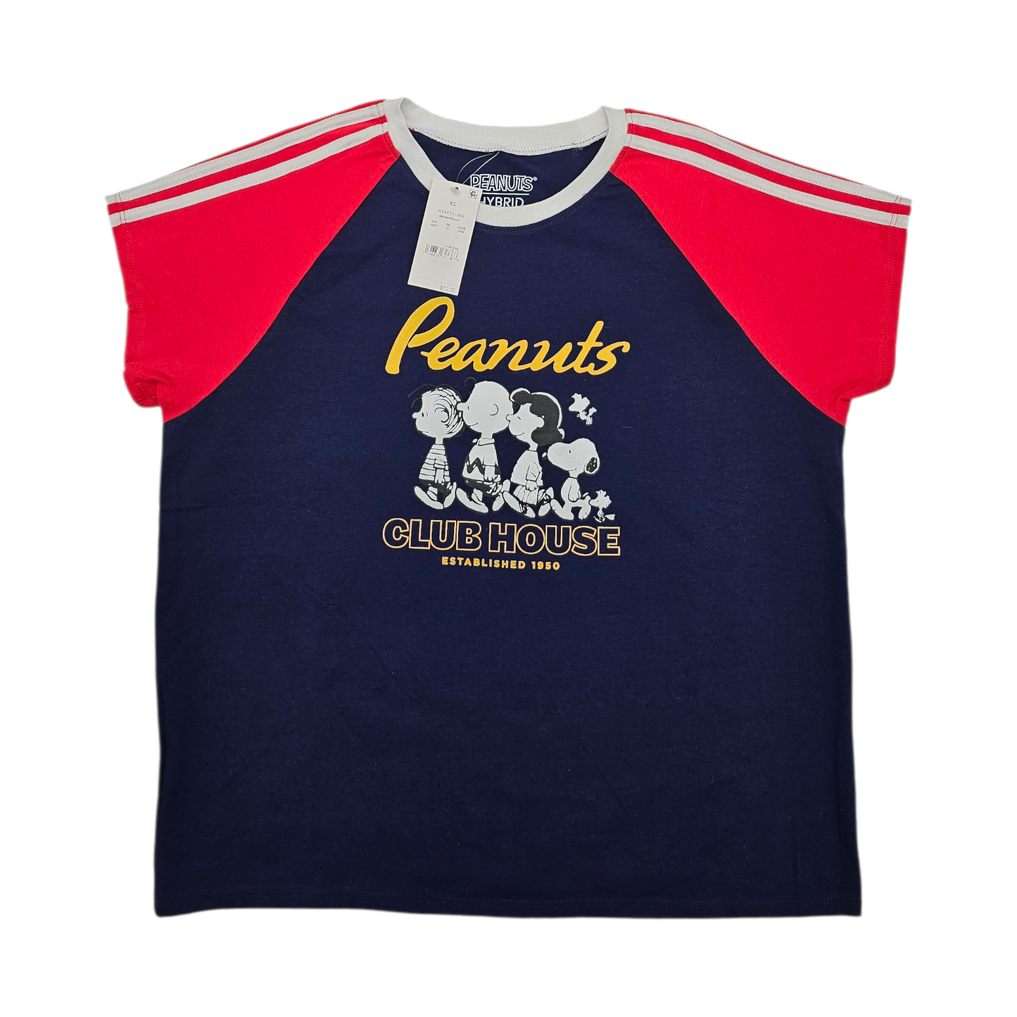 Peanuts “Club House” Varsity Tee – Established 1950