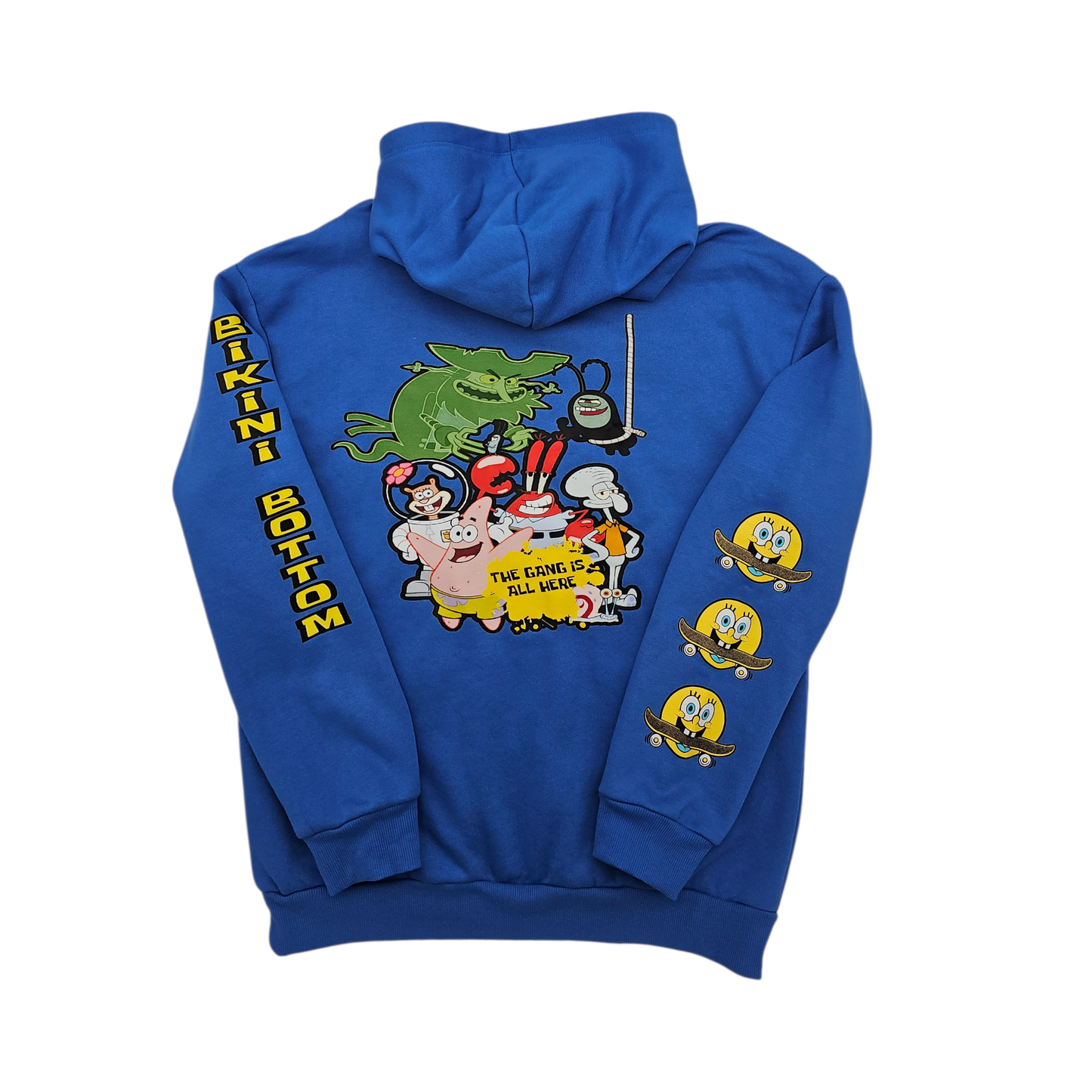 SpongeBob “The Gang Is All Here” Hoodie – Blue