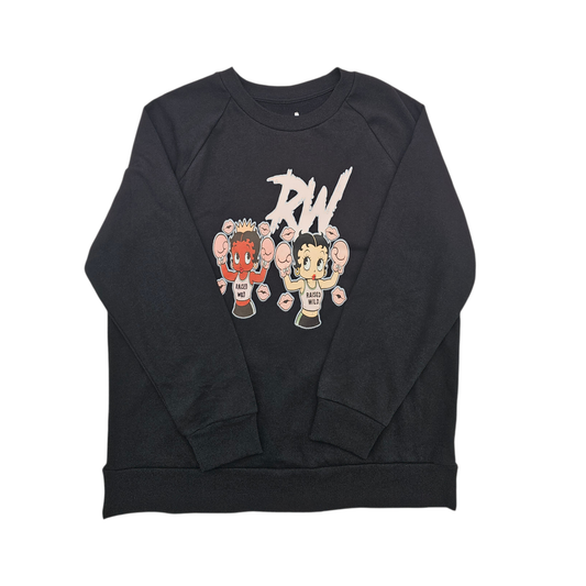 Raised Wild “Lights Out” Sweatshirt – Black