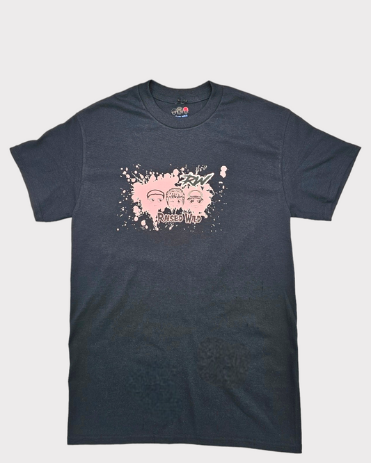 Women's Raised Wild x Pink T-shirt