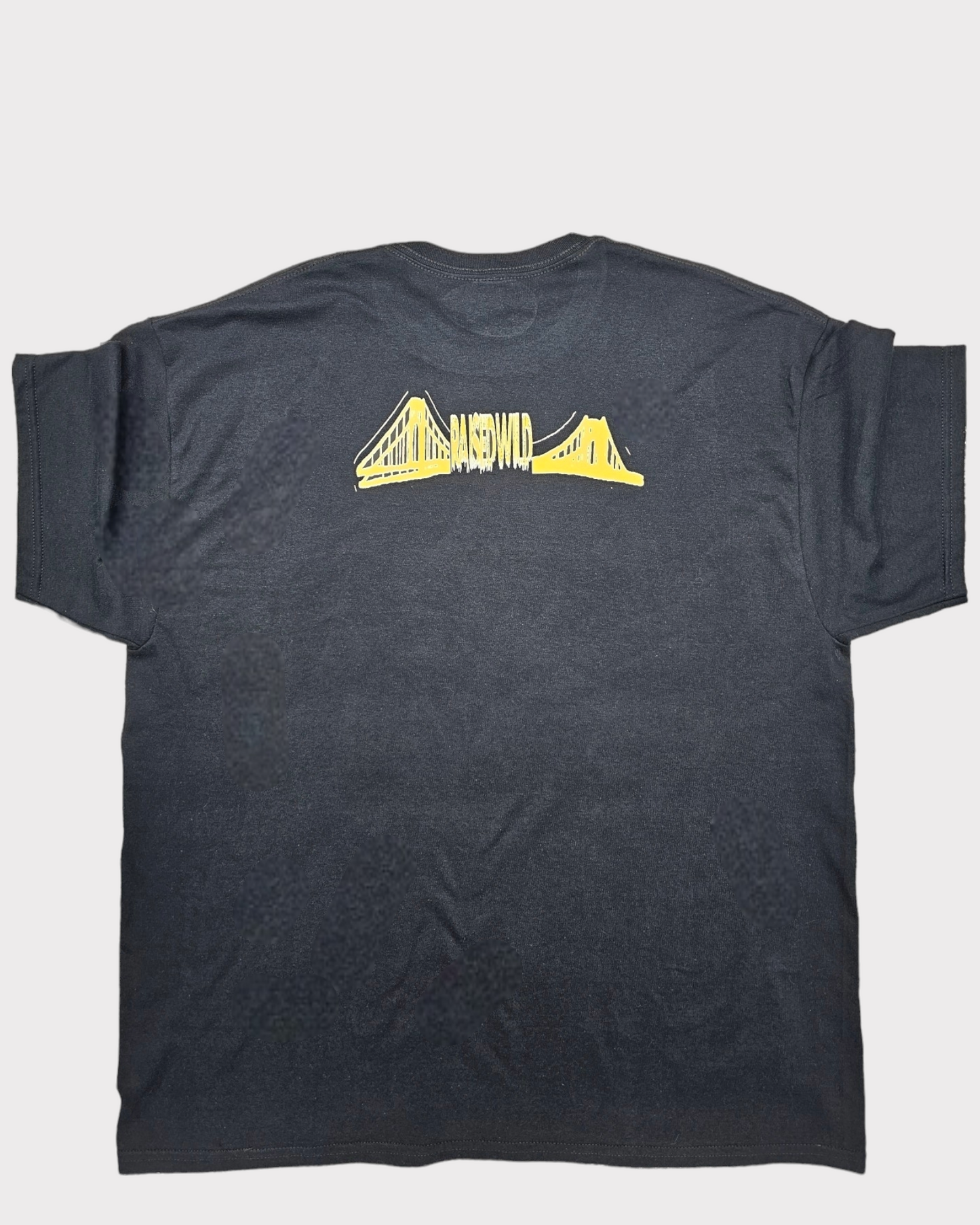 Black x Yellow Raised Wild T-shirt
