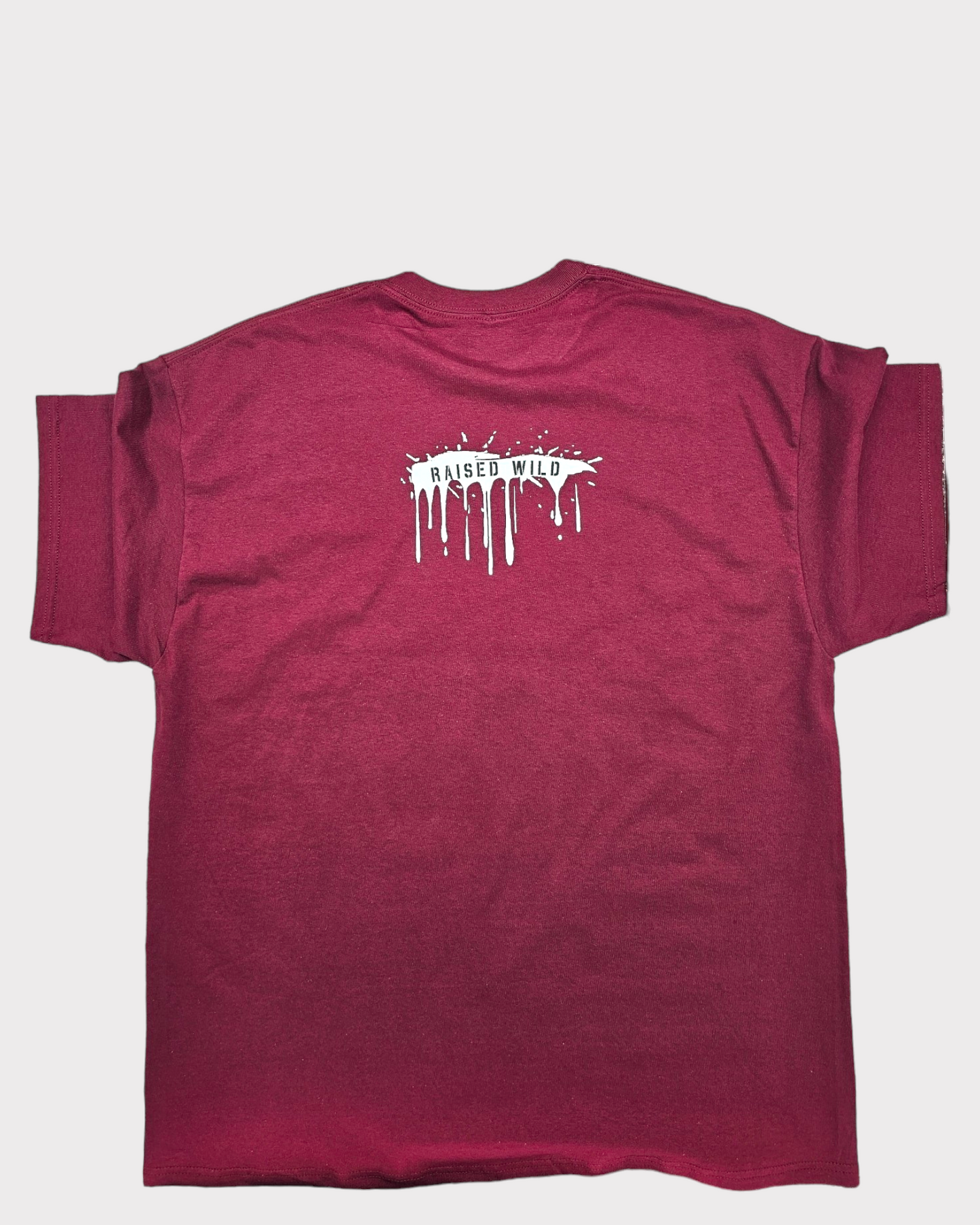 Raised Wild Back Drip T-shirt