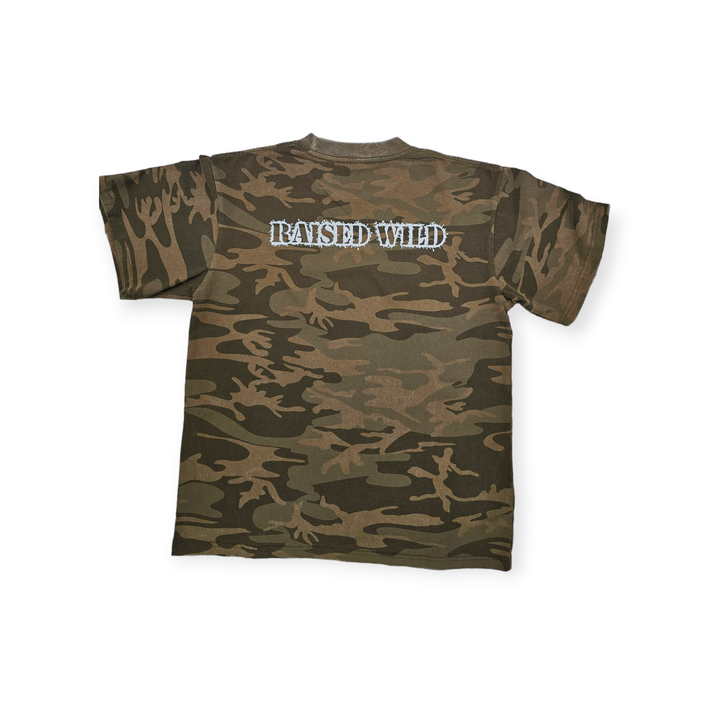 Raised Wild Camouflage T-Shirt