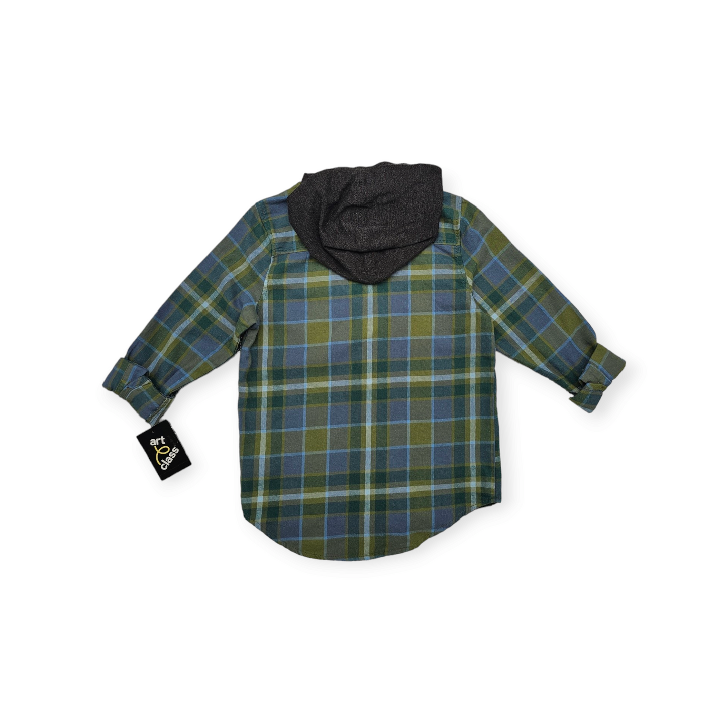 Art Class Hooded Flannel