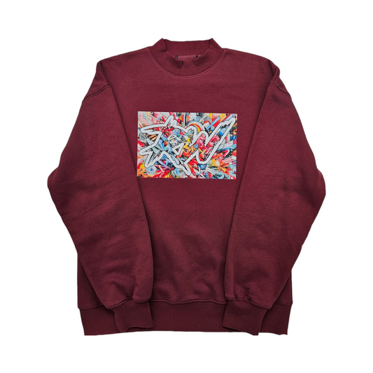 Raised Wild Graffiti Sweatshirt