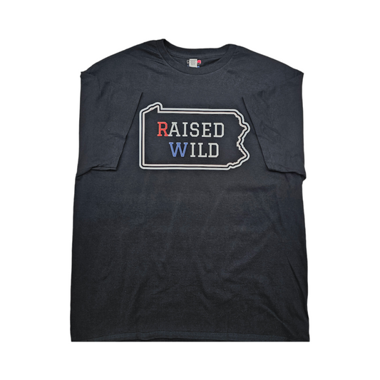 PA State Raised Wild T-Shirt