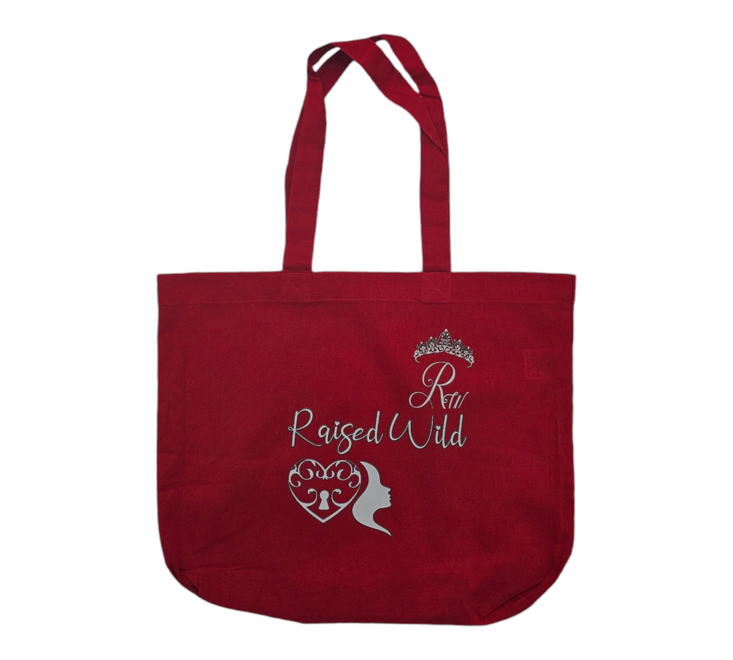 Raised Wild Queen Tote Bag