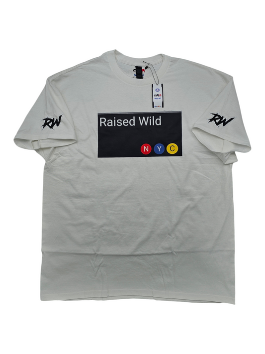 Raised Wild NYC Subway T-Shirt