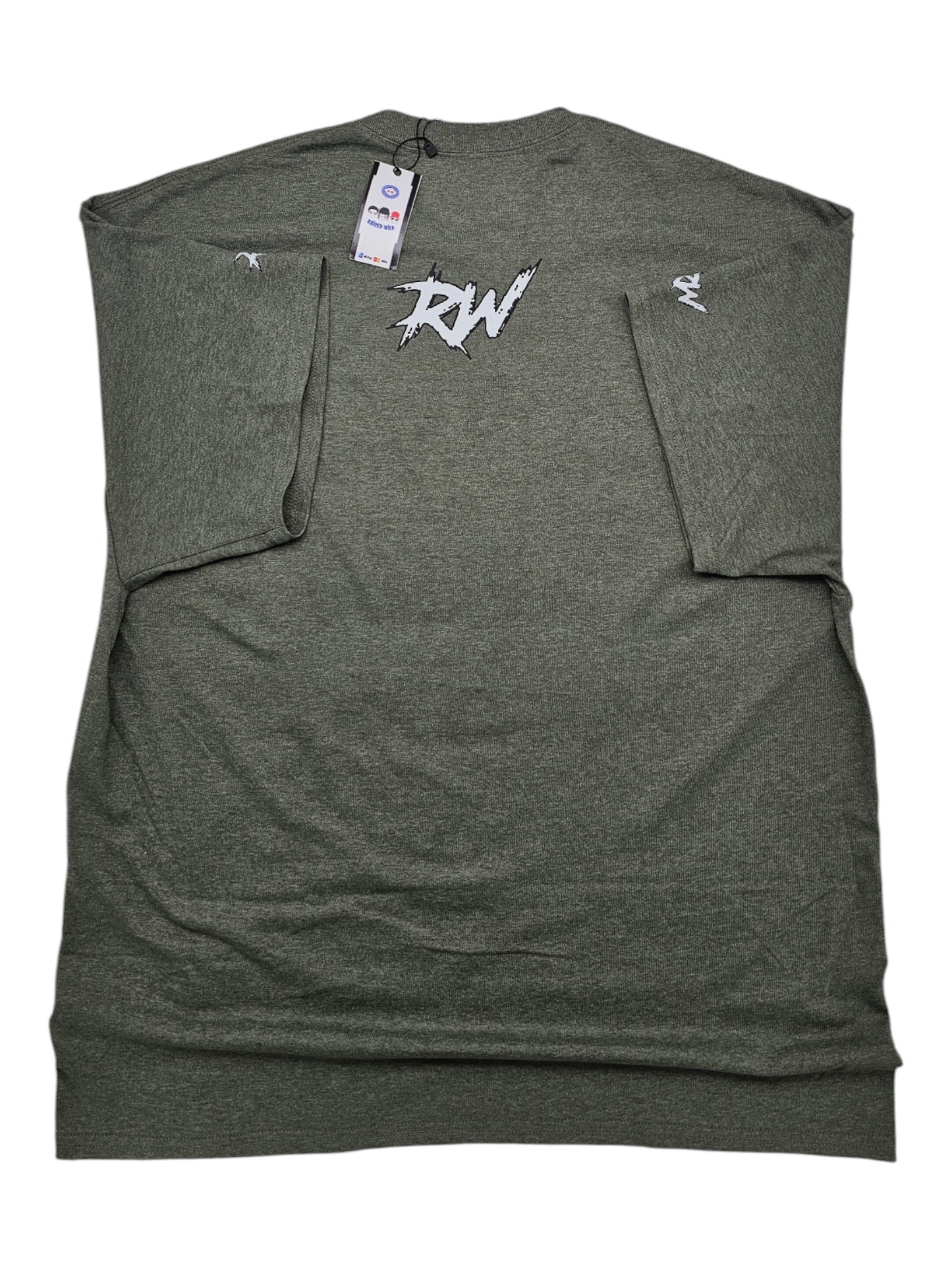 Raised Wild Militant Logo T-shirt