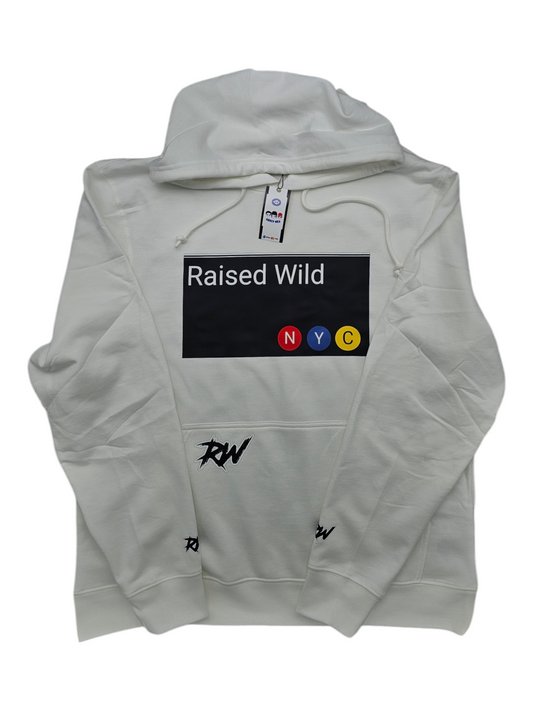 Raised Wild NYC Subway Hoodie