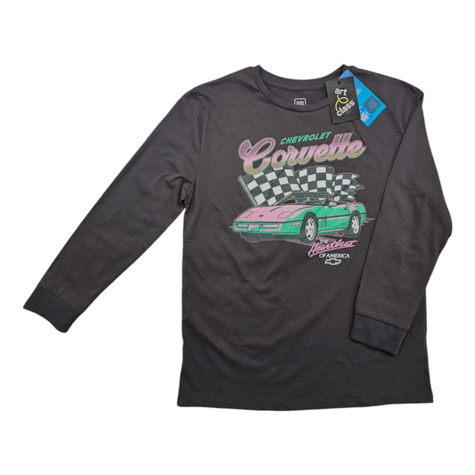 Art Class Official GM Corvette Girl Long Sleeve Shirt