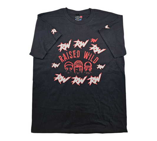 Raised Wild Designer T-Shirt