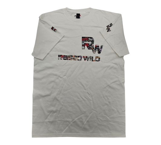 Raised Wild Rock Groups Logo T-Shirt