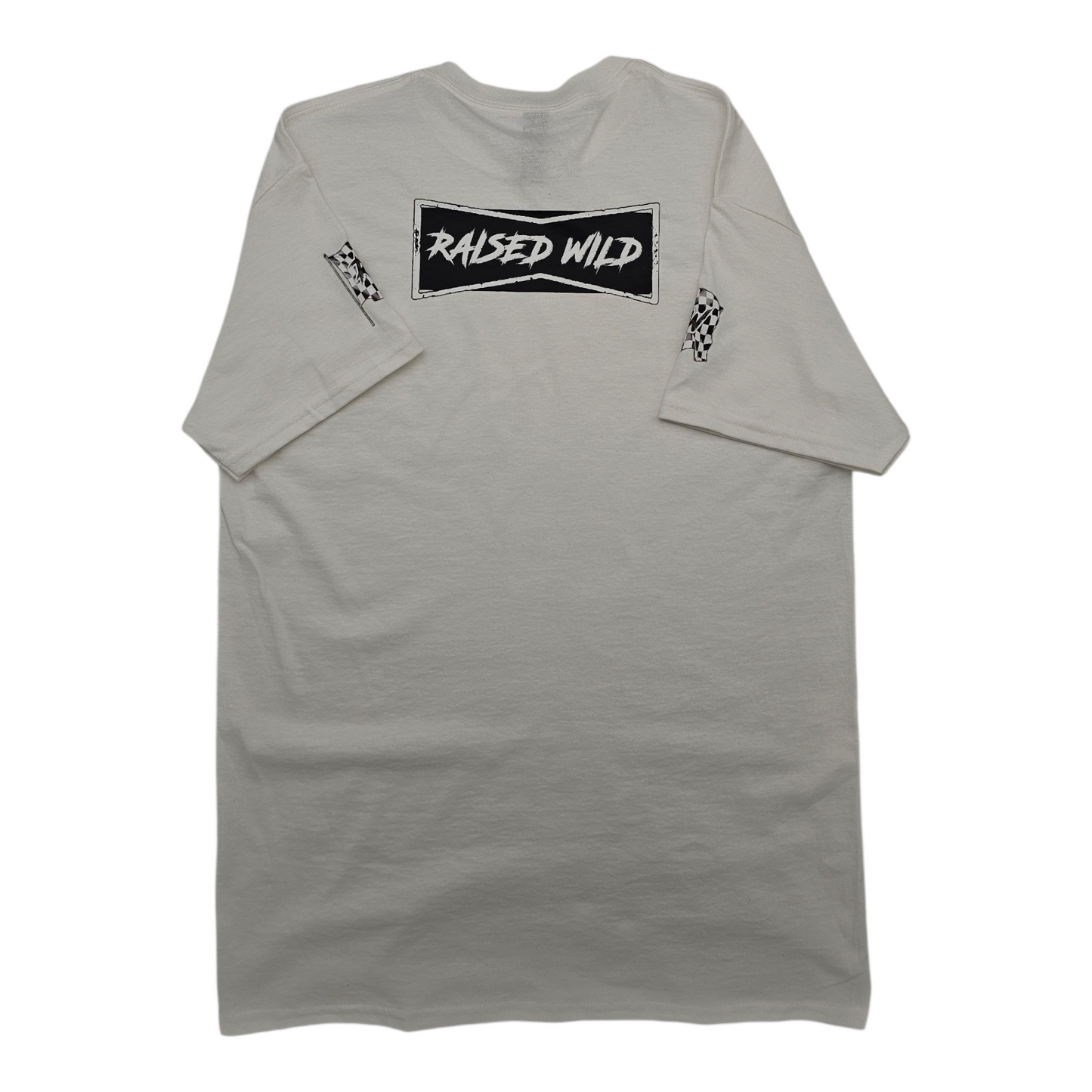 Raised Wild Racing Logo T-Shirt