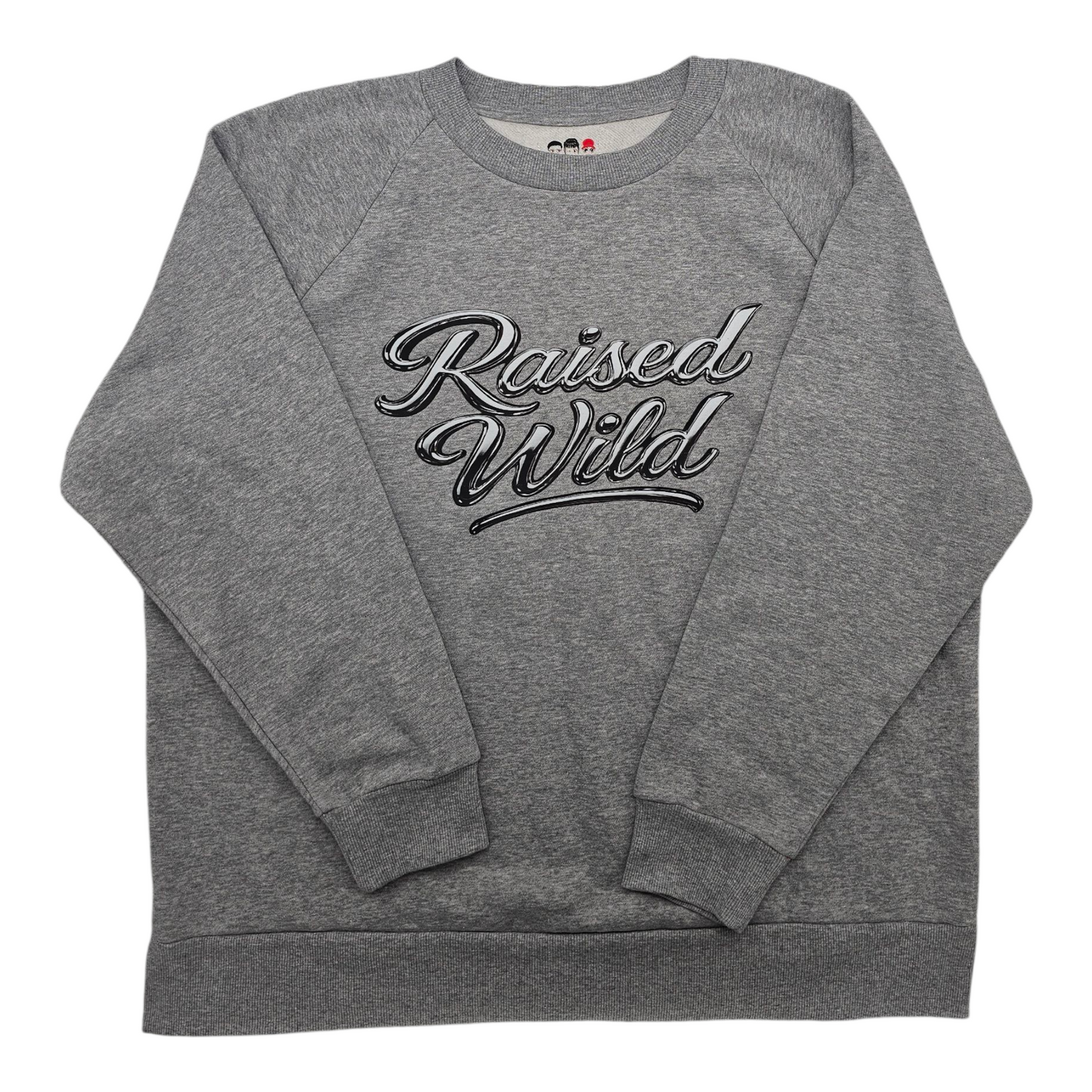 Ladies Raised Wild Chrome Sweatshirt