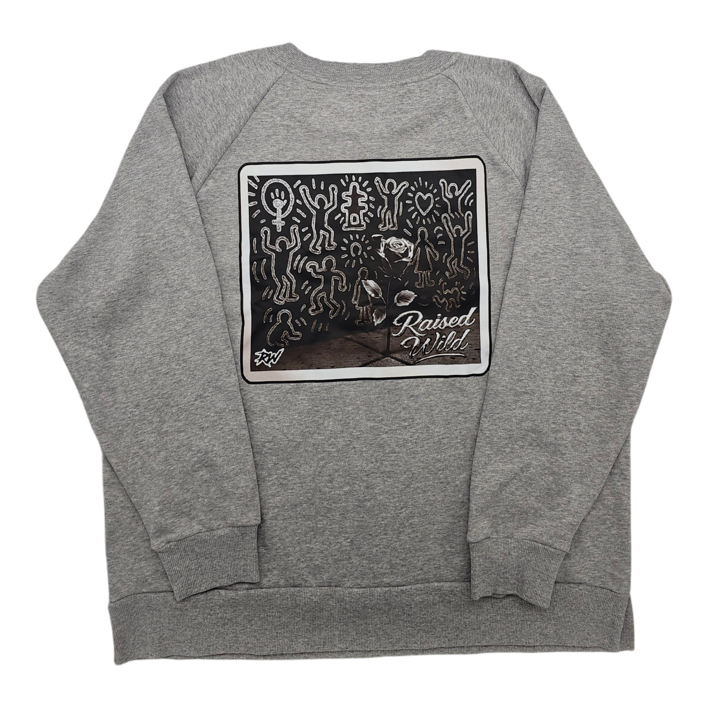 Ladies Raised Wild Chrome Sweatshirt