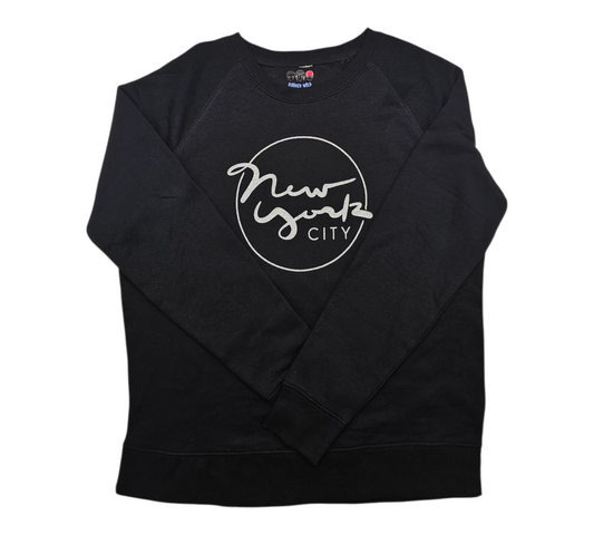 Raised Wild NYC Subway Ladies Sweatshirt